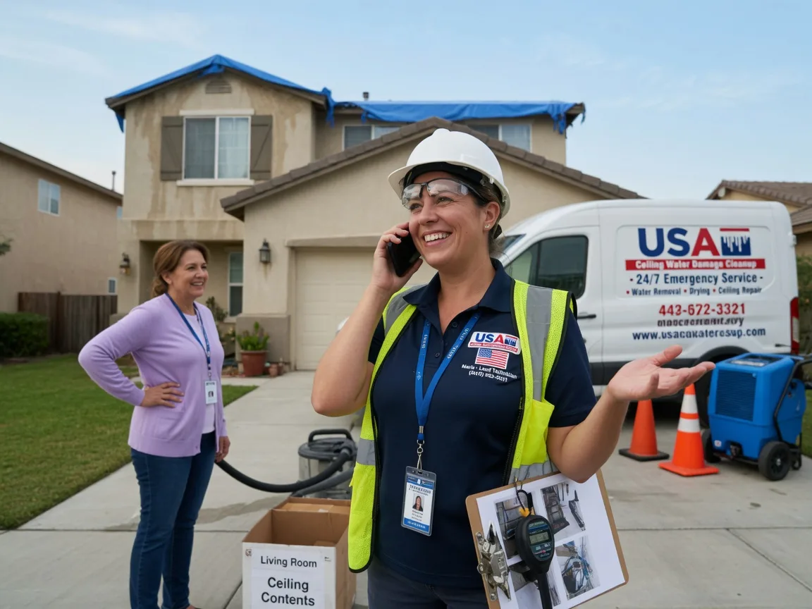 Ceiling Water Damage Restoration Schulter, OK FAQs